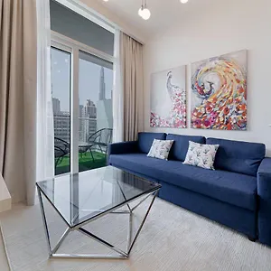 Апартаменты Alluring 1 Bd In Business Bay With Burj Khalifa View, Дубай